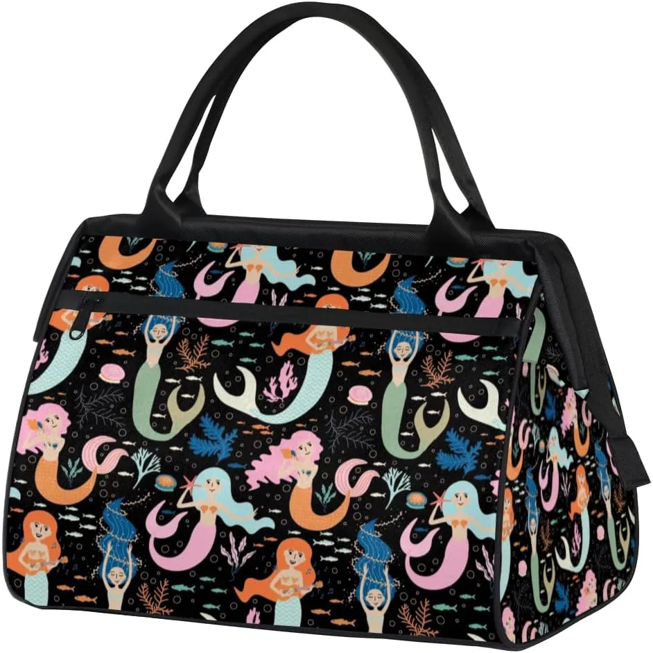 Tote Bag for Women with Zipper, Travel Large Shoulder Bag Handbag for Work, Gym