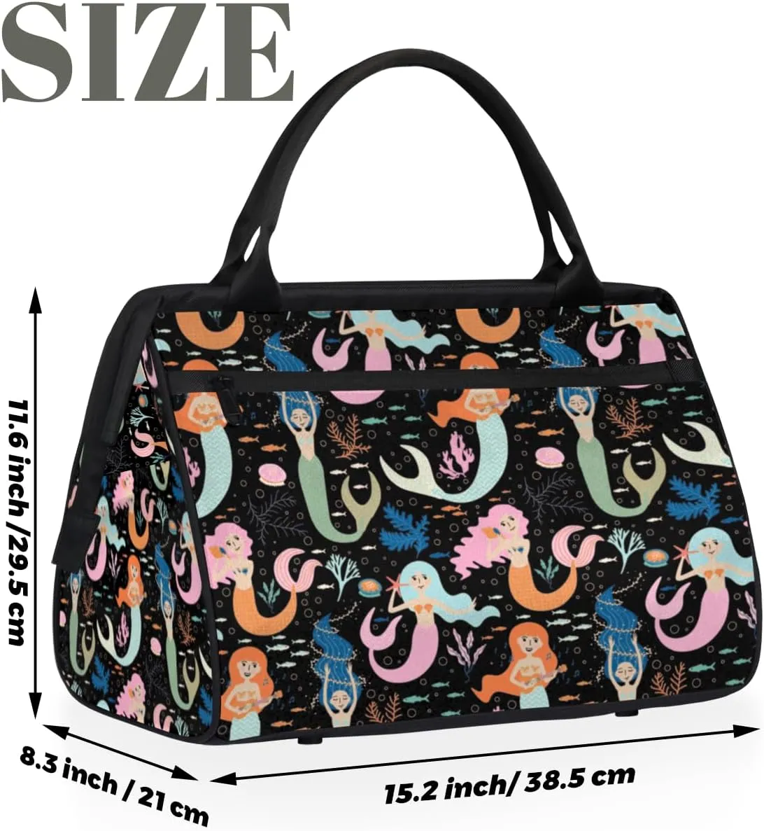 Tote Bag for Women with Zipper, Travel Large Shoulder Bag Handbag for Work, Gym