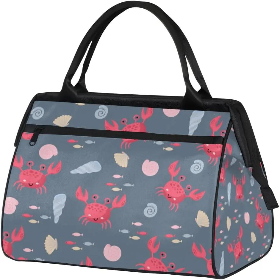 Tote Bag for Women with Zipper, Travel Large Shoulder Bag Handbag for Work, Gym