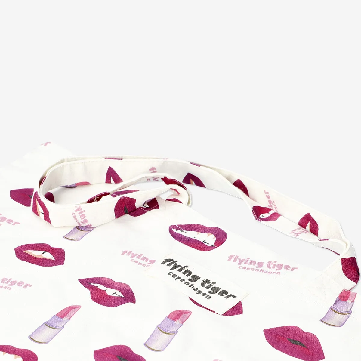 Tote Bag with Lips