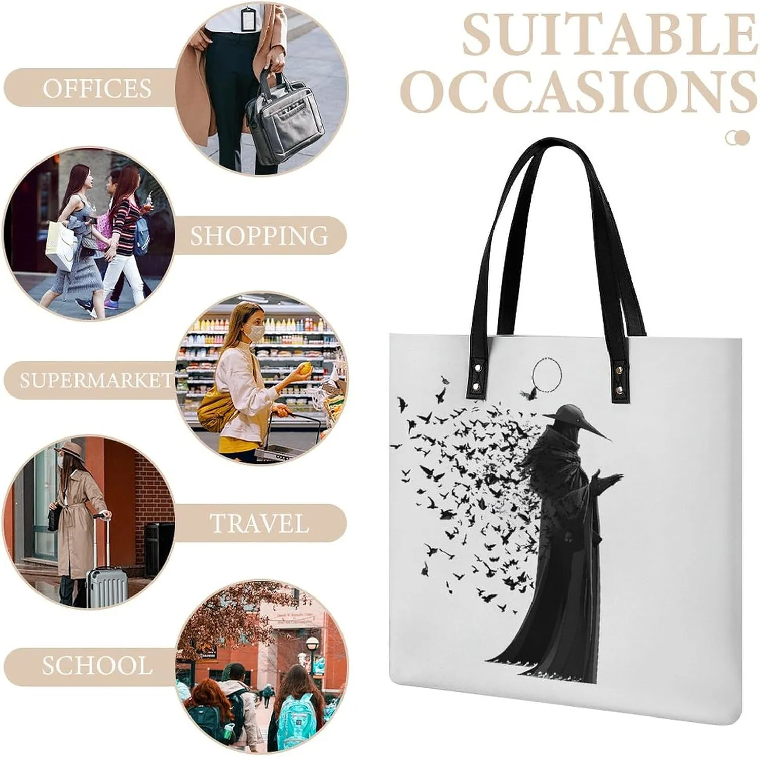 Tote Bag Women's Casual Shoulder Handbag