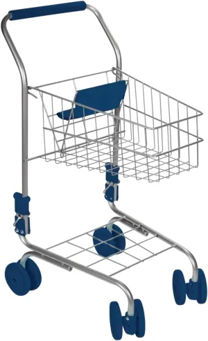 Toysmith, Miniature Grocery Shopping Cart, For Boys & Girls 3  , Blue