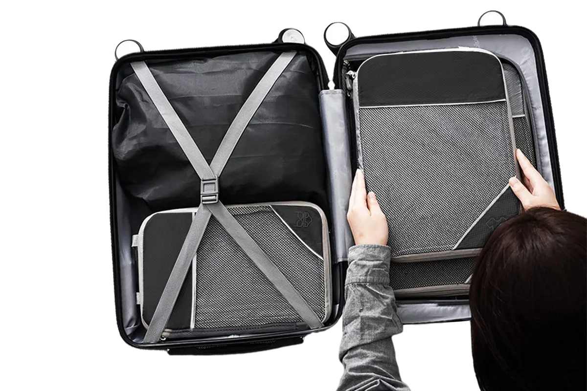 Travel Compression Packing Cubes - Set of 6