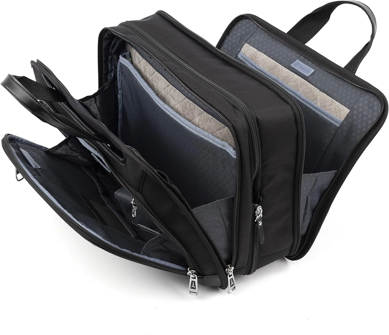 Travelpro Platinum Elite Expandable Business Laptop Briefcase, Fits up to 15.6 Laptop, Work School Travel, Men and Women