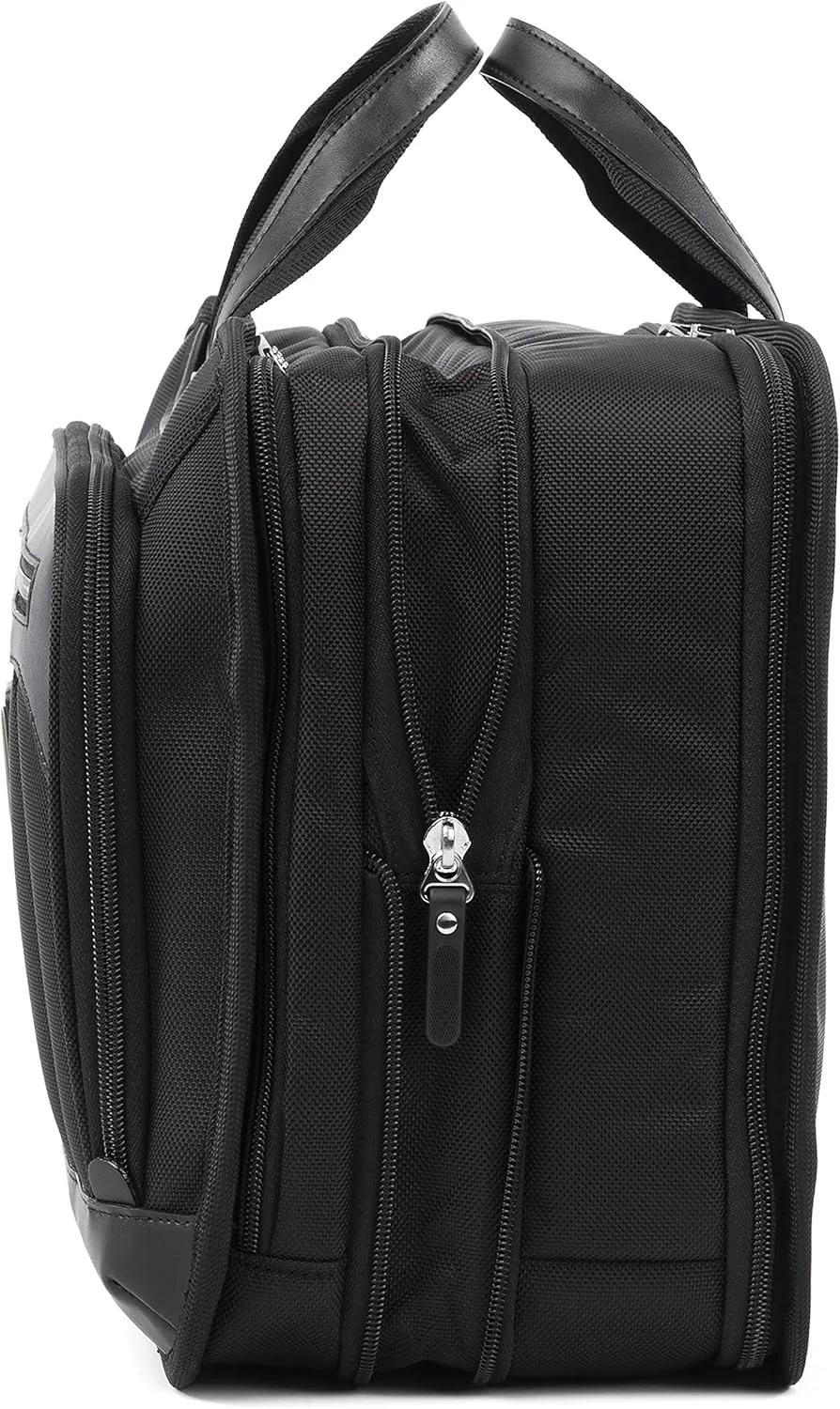 Travelpro Platinum Elite Expandable Business Laptop Briefcase, Fits up to 15.6 Laptop, Work School Travel, Men and Women