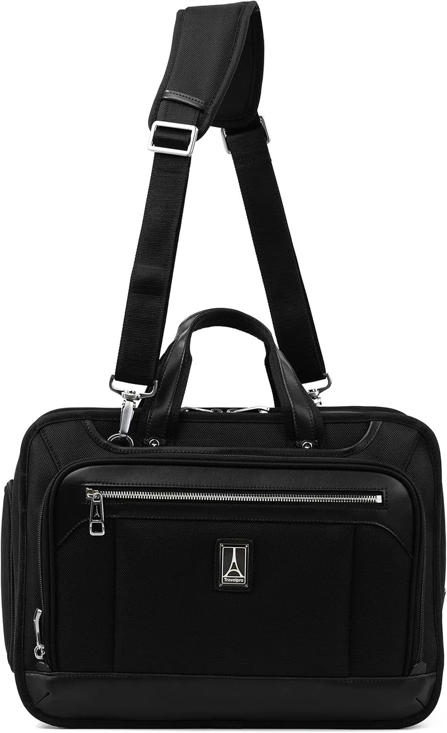 Travelpro Platinum Elite Expandable Business Laptop Briefcase, Fits up to 15.6 Laptop, Work School Travel, Men and Women