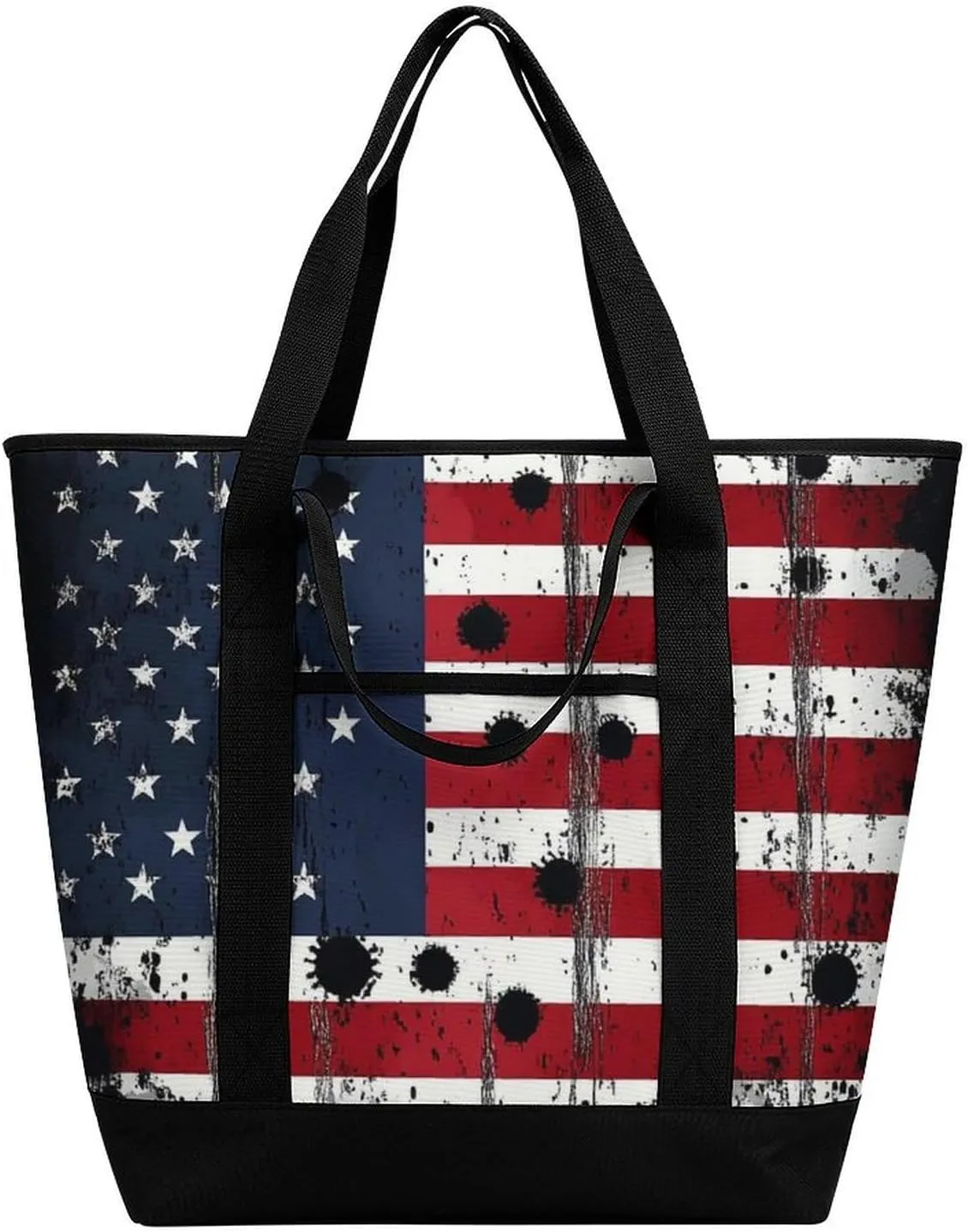 Trendy Commuter Tote Bag Large Insulated Shopping Bag For Travel