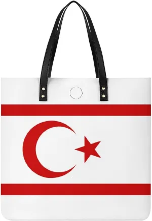 Trendy Cook Lslands Flag Women's Shoulder Bag Stylish Tote Handbag for Work and Travel Use