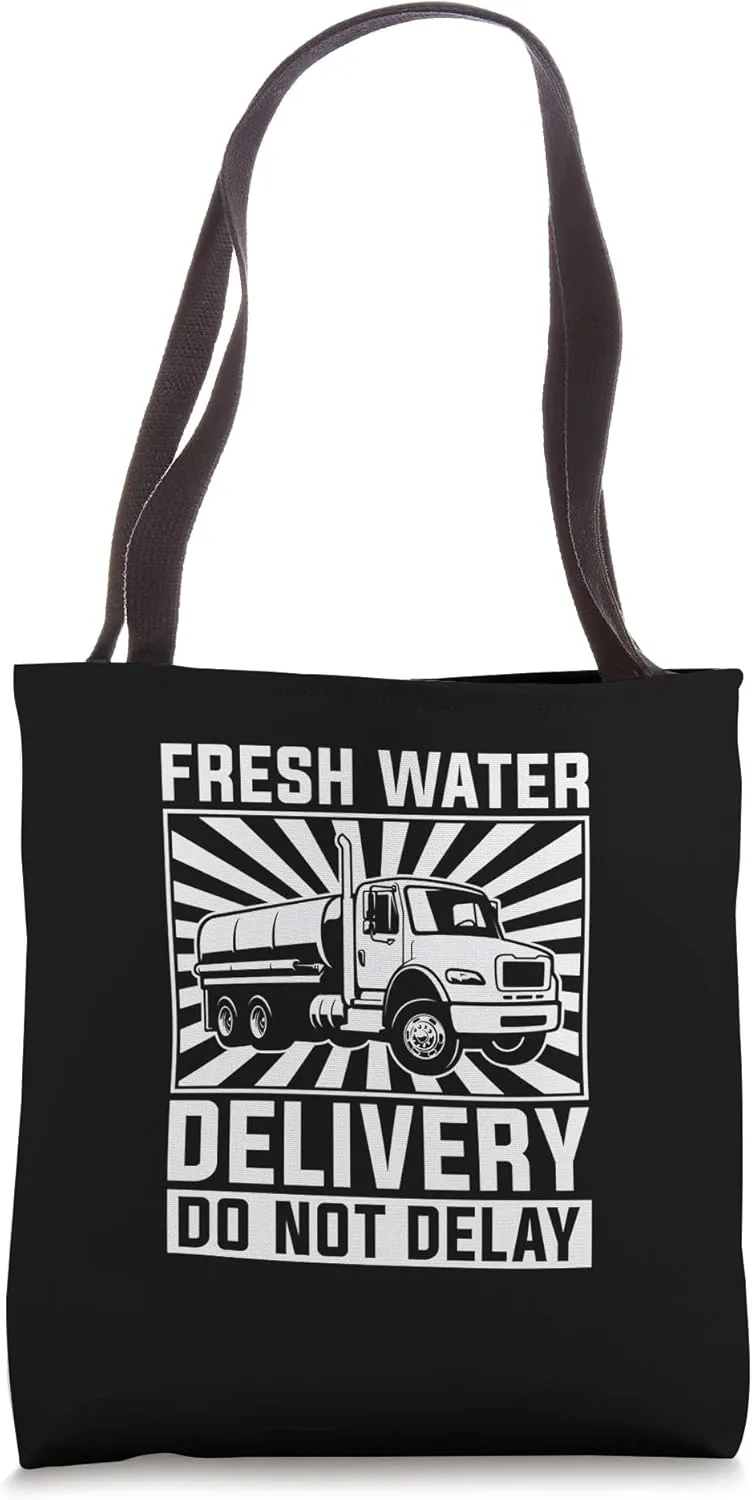 Truck Driver Tanker Trucker - Big Rig Water Truck Driver Tote Bag
