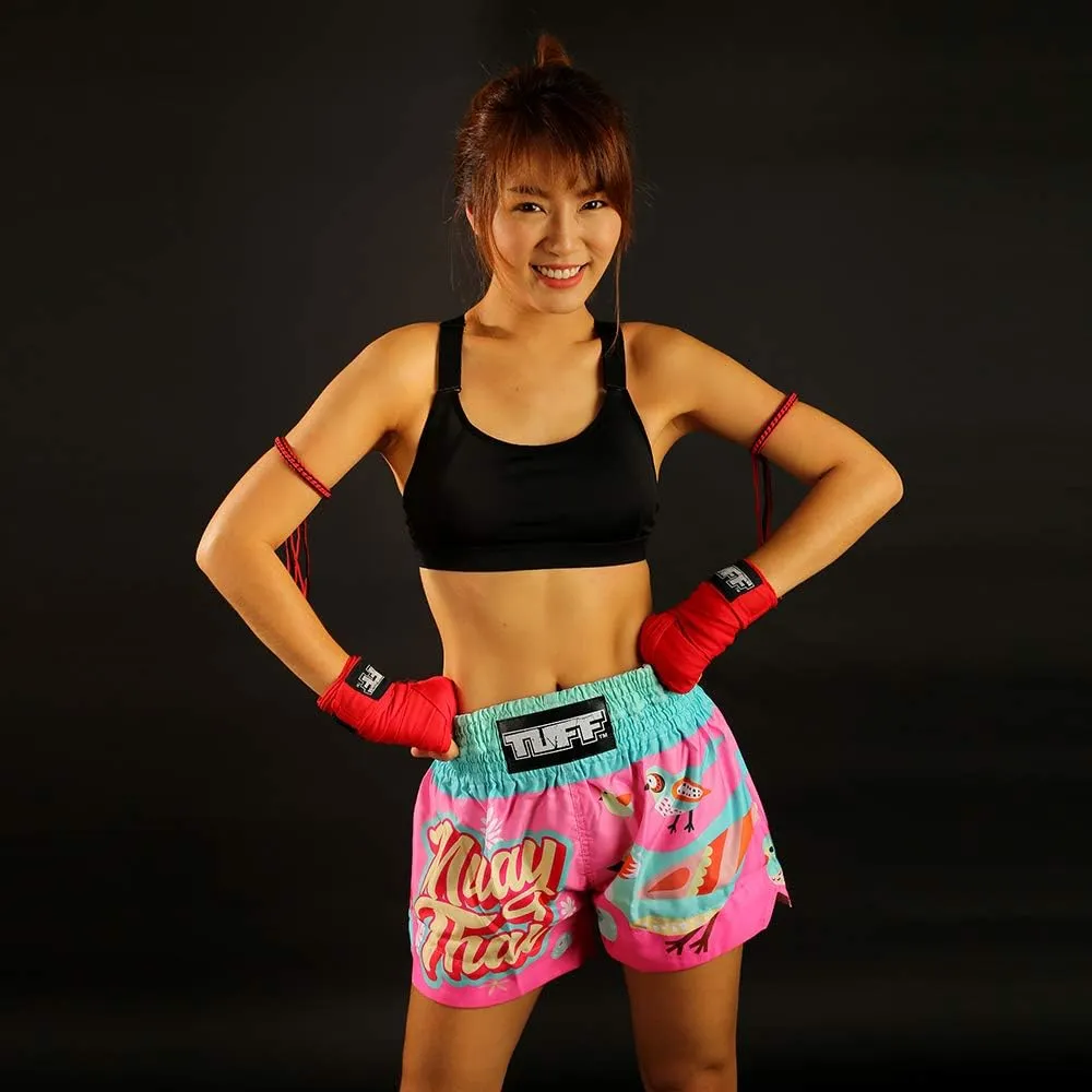 Tuff Sport Muay Thai Shorts Boxing Shorts Trunks Kick Martial Arts Training Gym Clothing