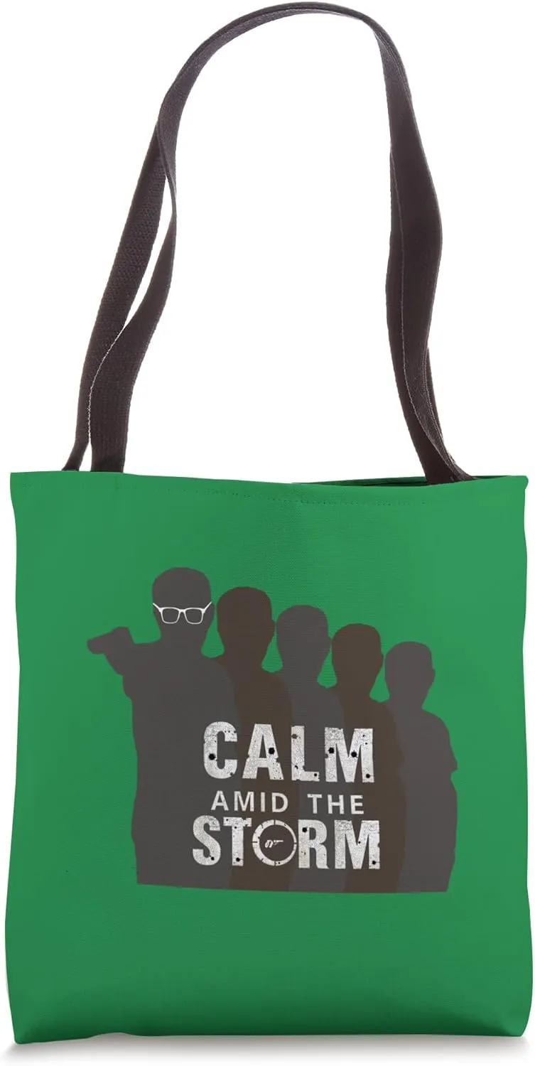 Turkish Marksman's Iconic Calm: CALM AMID THE STORM Tote Bag