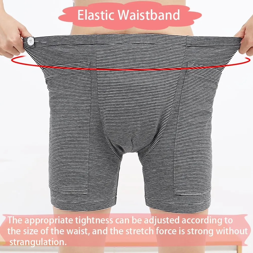 Underwear Urine Bag Pants for Elderly,Urine Bag Pants,Incontinence Care Trousers Underwear,Urinate Drainage Bag Pants Abdominal Surgeries Patient