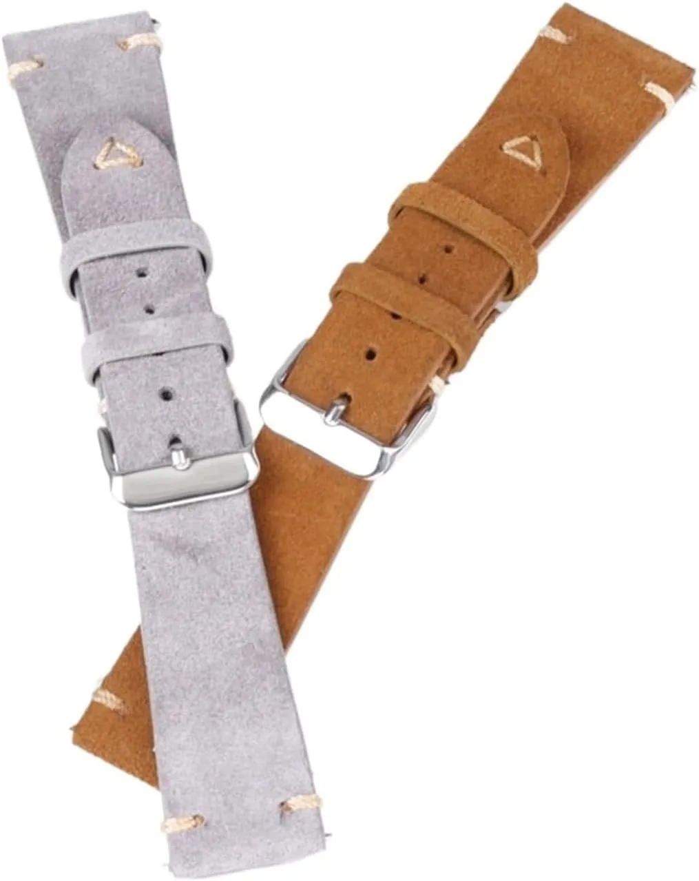 Unisex Watch Strap 20mm 22mm Quick Release Replacement Wristband Handmade Genuine Leather Watch Strap
