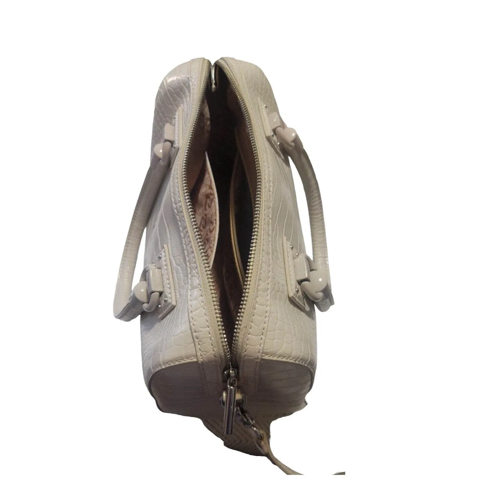 (Used) Liu Jo Satchel Women Handbag Double Handle PVC in Coffee Milk