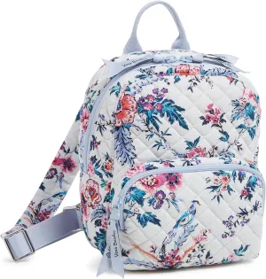 Vera Bradley Cotton Mini Backpack Purse, Magnifique Floral