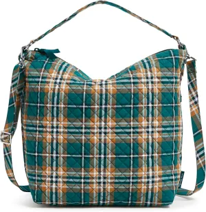 Vera Bradley Women's Cotton Oversized Hobo Shoulder Bag