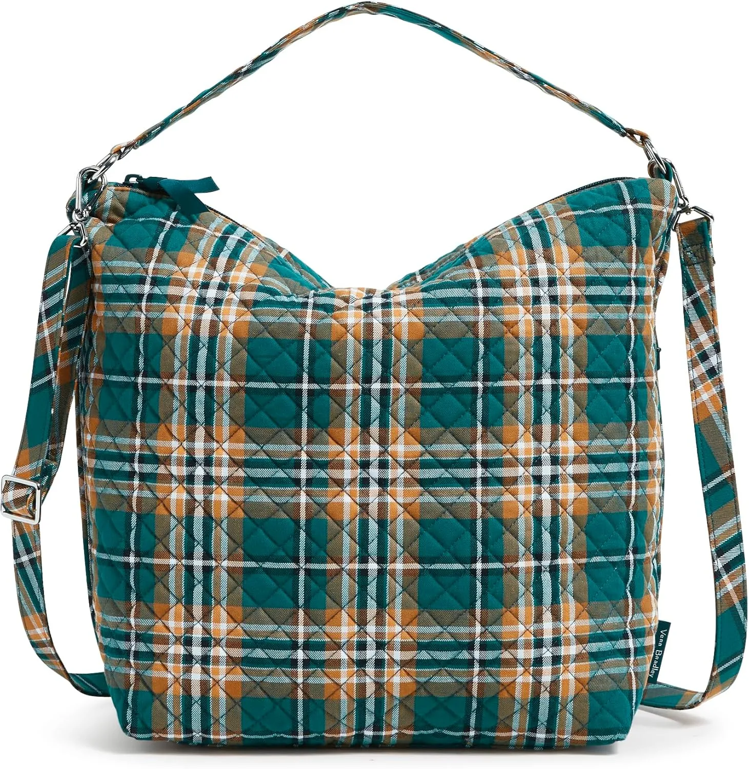 Vera Bradley Women's Cotton Oversized Hobo Shoulder Bag