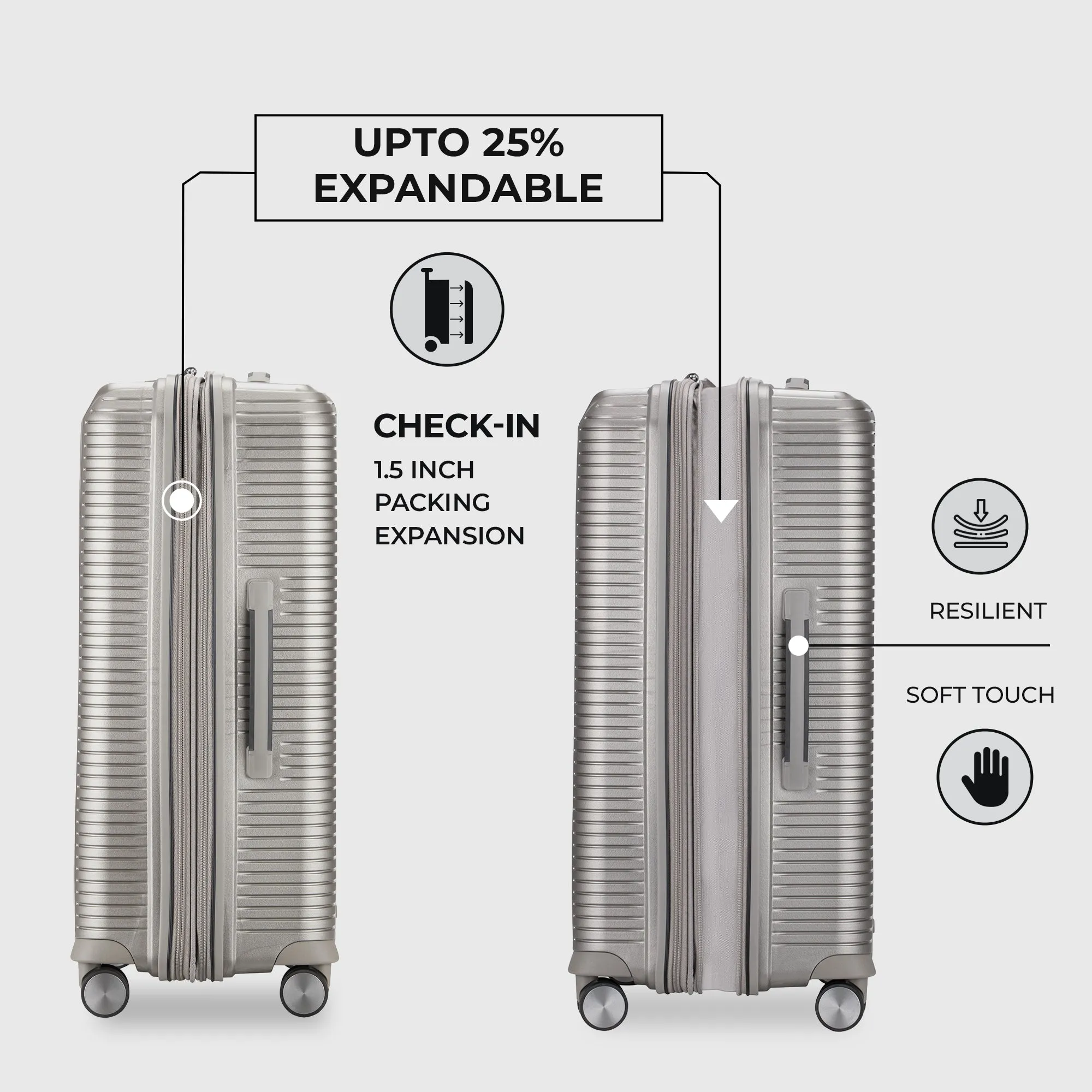 VERAGE Luxe Rome - Large Check-In