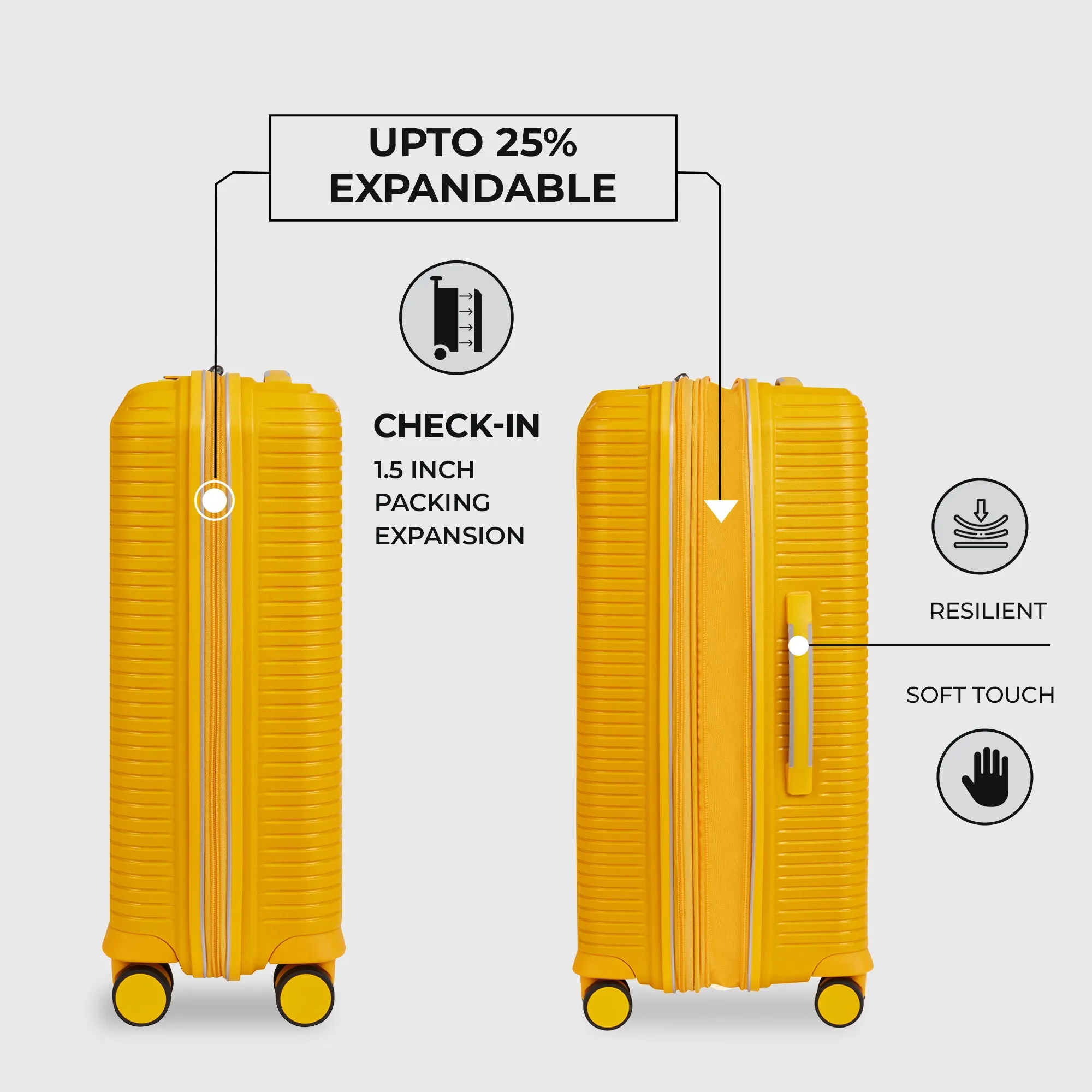 VERAGE Luxe Rome - Large Check-In