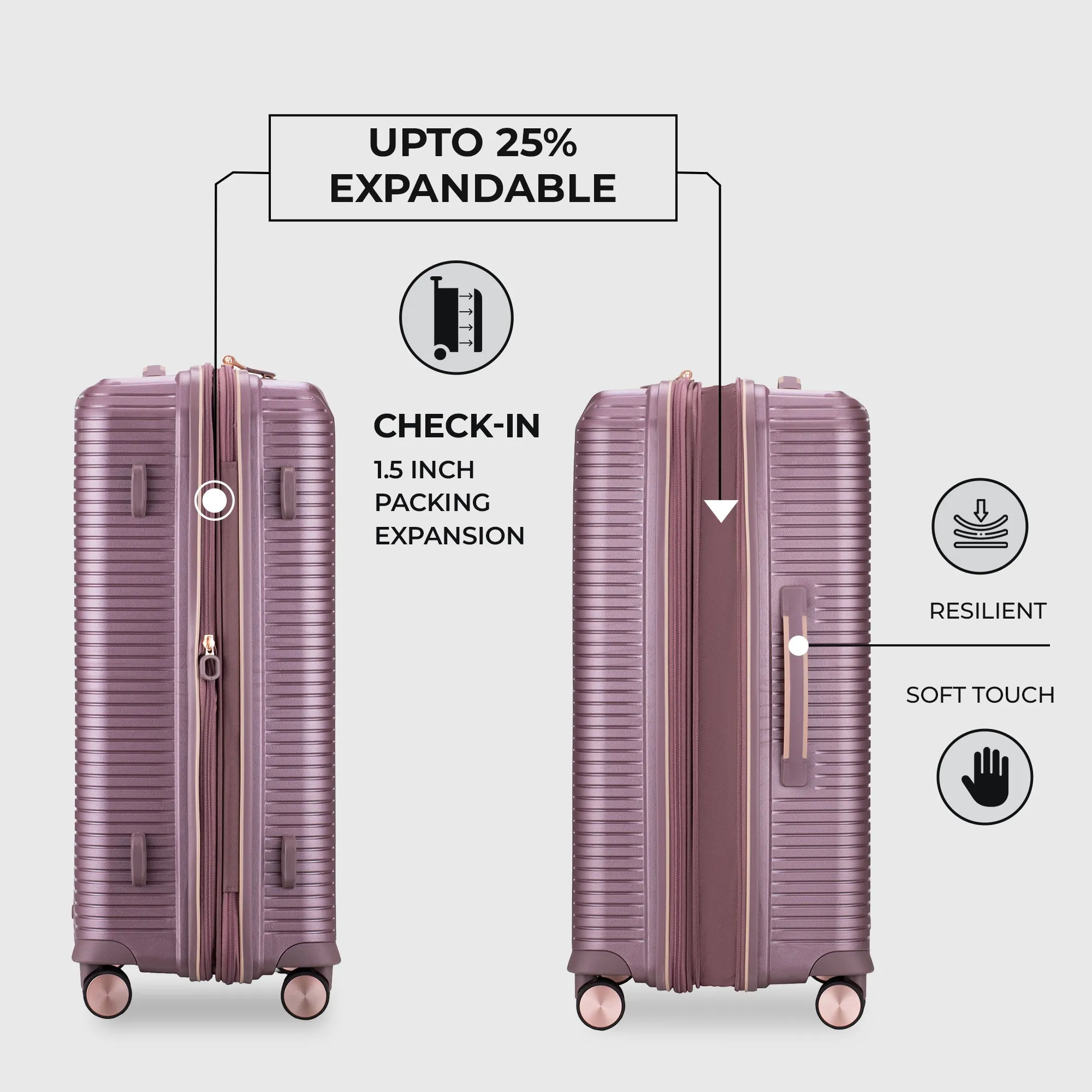 VERAGE Luxe Rome - Large Check-In