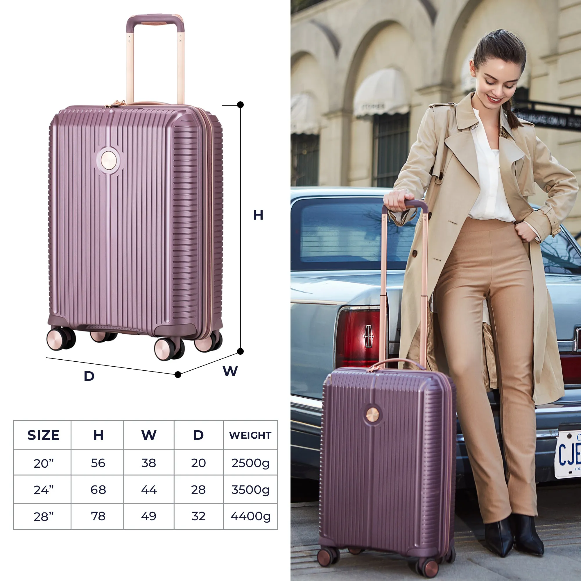 VERAGE Luxe Rome - Large Check-In