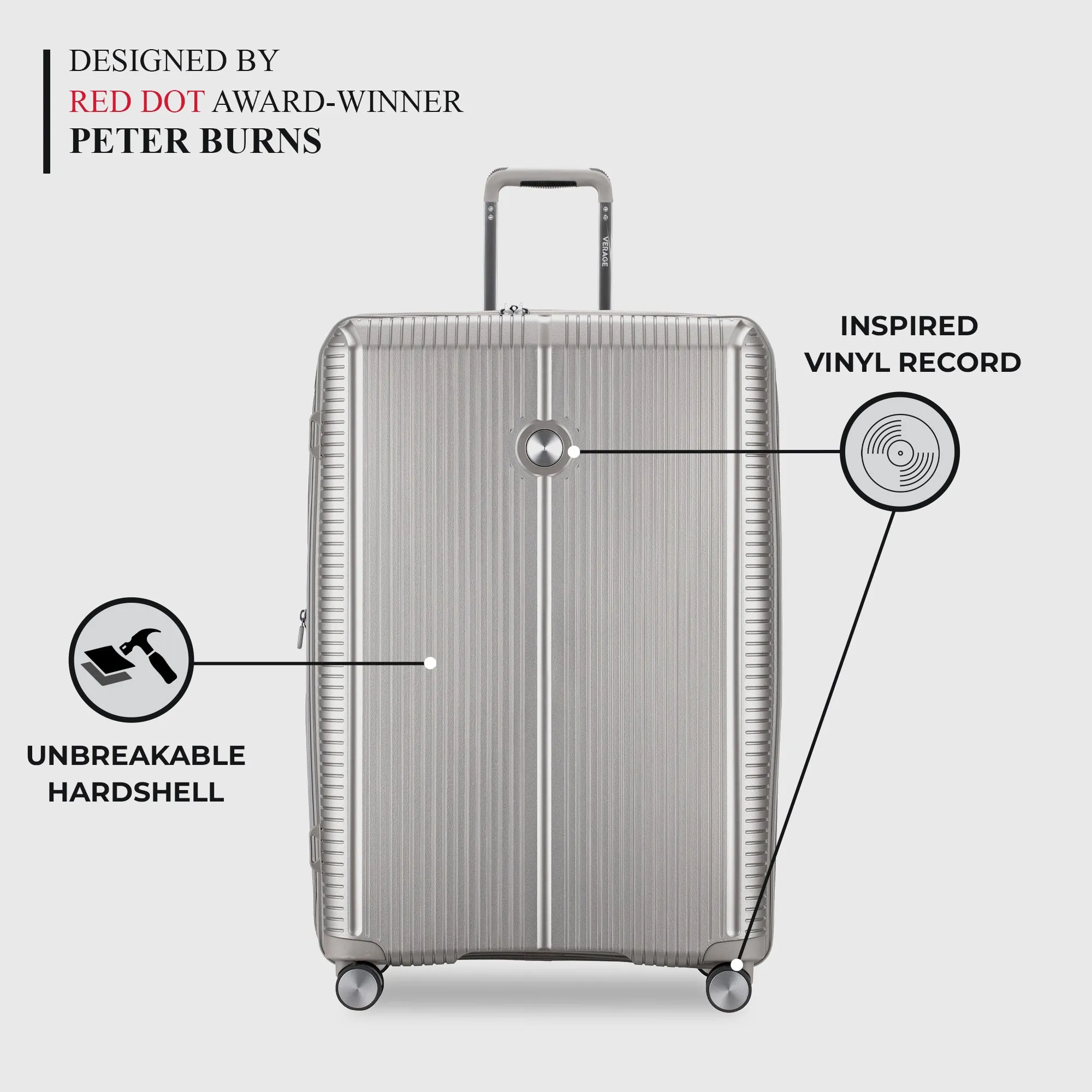 VERAGE Luxe Rome - Large Check-In