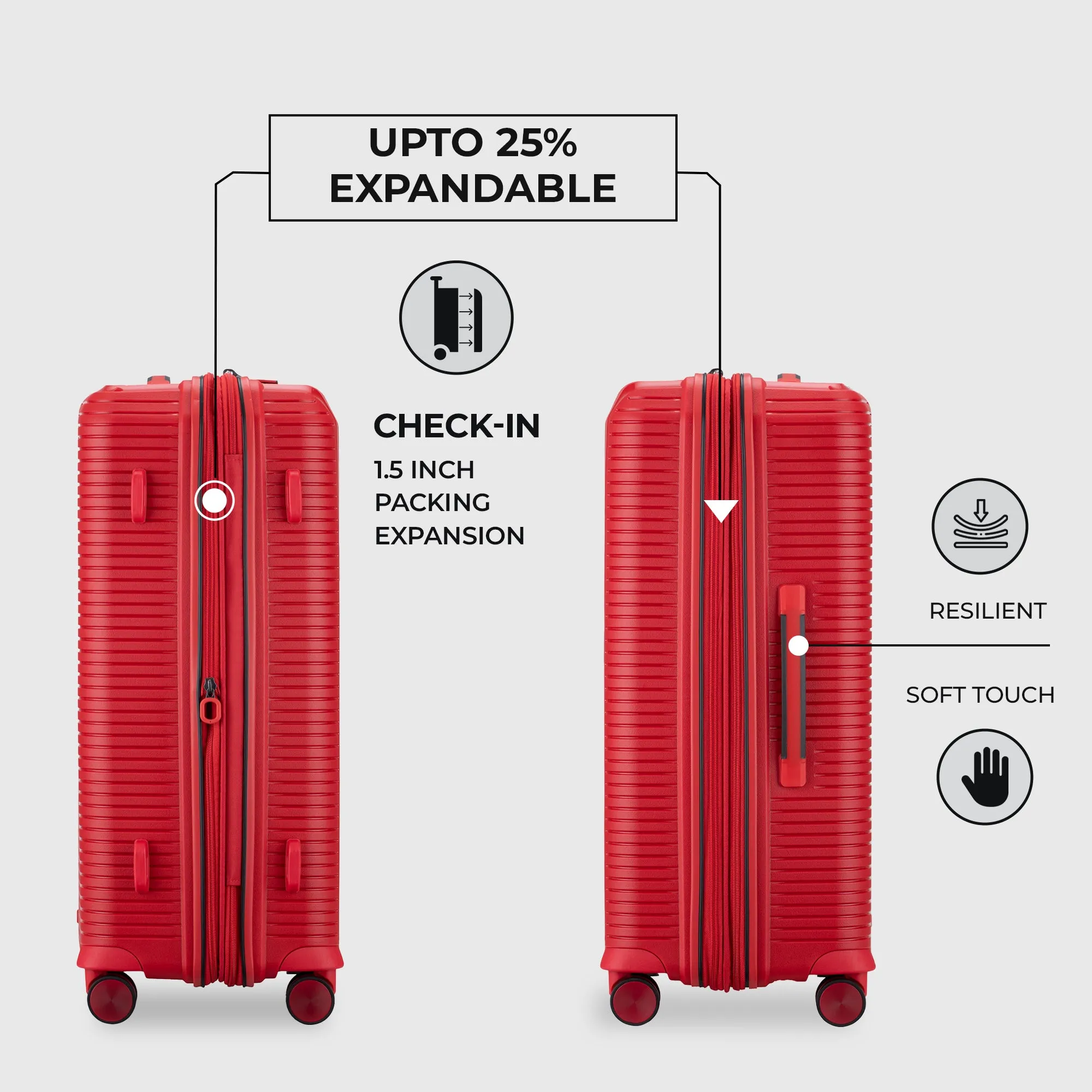 VERAGE Luxe Rome - Large Check-In