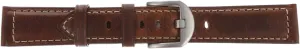 Vintage Cowhide Leather Band with Buckle Genuine Smooth Strap for Traditional Durable Stylish Replacement