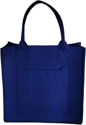 Vintage Felt Bag Tote Bag Temperament Hundred Felt Tote Handbag Tote Bag
