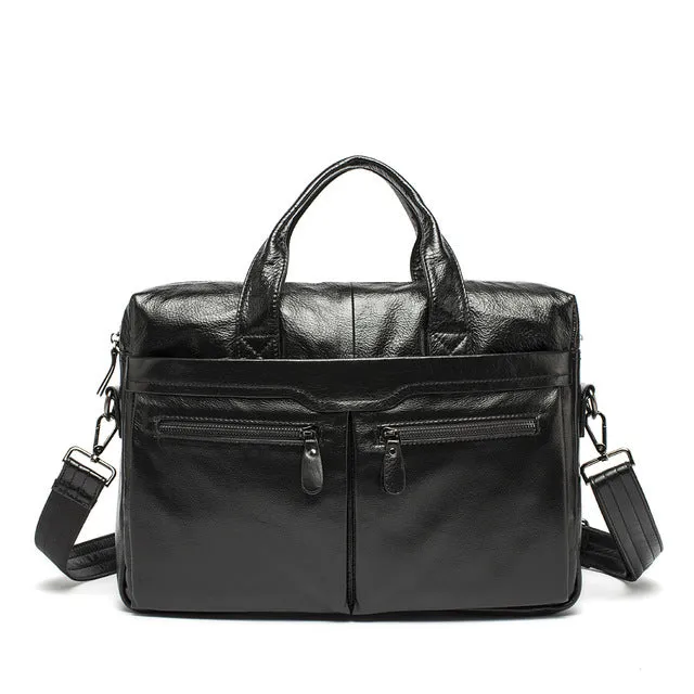 Vintage Genuine Leather Men Bags