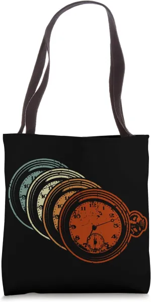 Vintage Pocket Watch Tote Bag