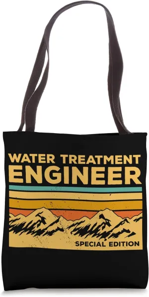 Vintage Water Treatment Engineer Tote Bag