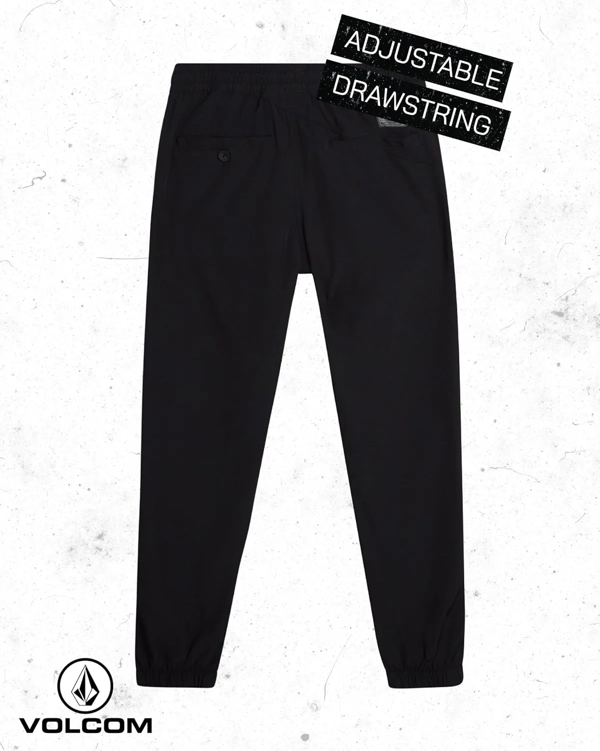 Volcom Boys' Jogger Pants - 4-Way Stretch Poly Elastane Hybrid Jogger Sweatpants - Durable Athletic Pants for Boys (8-20)