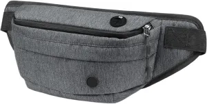 Waist Bag Men Women resist Large Hiking Belt Bags Shoulder Crossbody Running Walking(Dark Gray)