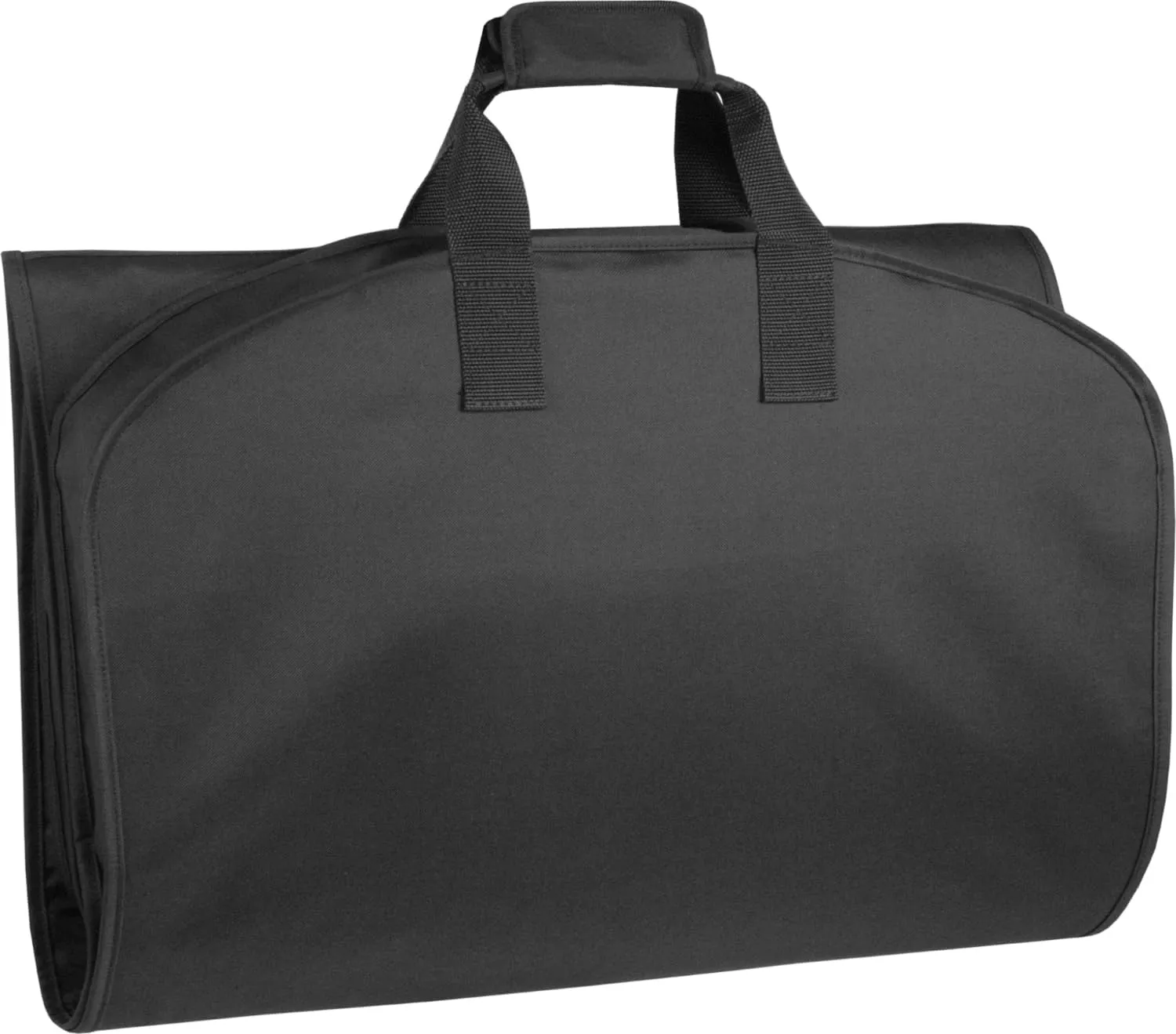 WallyBags Solutions Expandable Spinner with Removable Garment Bag, Black, 25-Inch