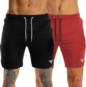 Wangdo Men's 7" Running Shorts with Zipper Pocket for Gym & Athletics