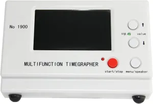 Watch Timing Machine LCD Watch Tester, Multi-Function Chronograph Calibrator for Precise Calibration and Testing Tools