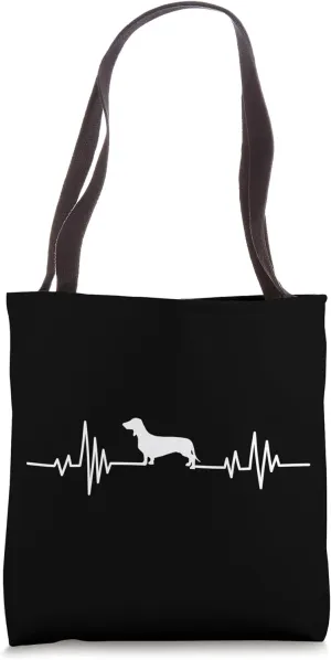Weenie Cute Wiener Dog Doxie Design - Dackel & Dachshund Tote Bag