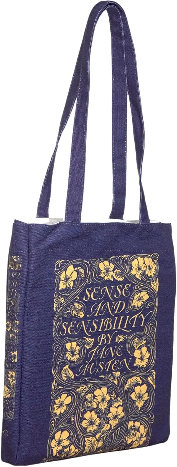 Well Read Book Themed Tote Bag for Book Lovers - Ideal Literary Gifts for Readers & Bookworms - Versatile Shoulder Bag
