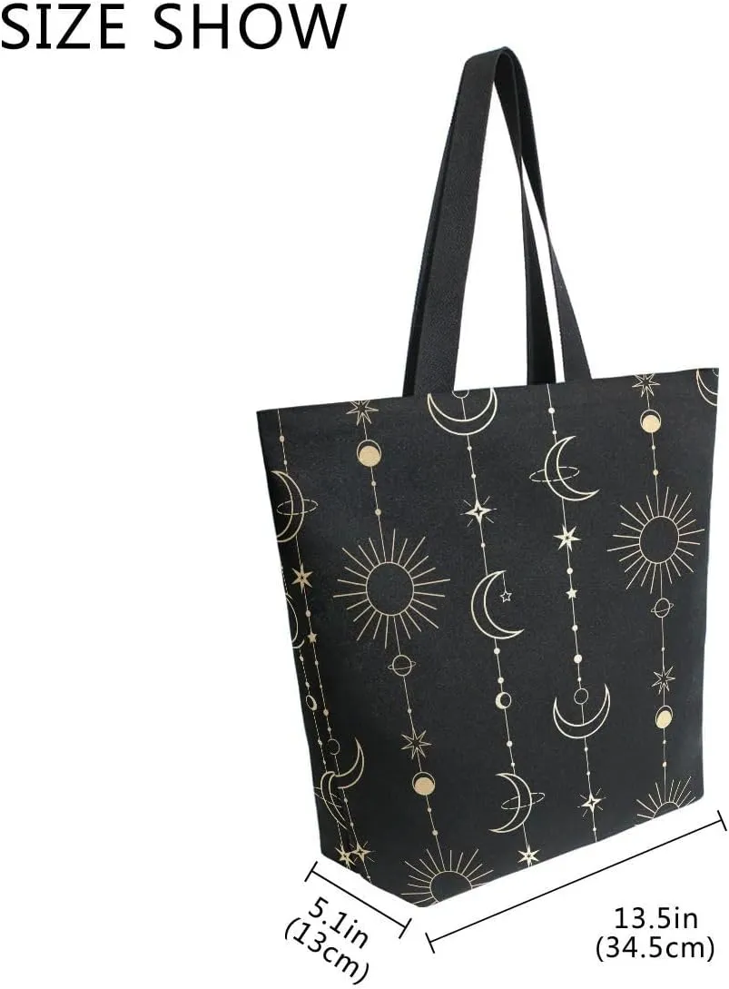 Woman Tote Bag Rainbow Fist Pride Shoulder Handbag for Work Travel Business Beach Shopping