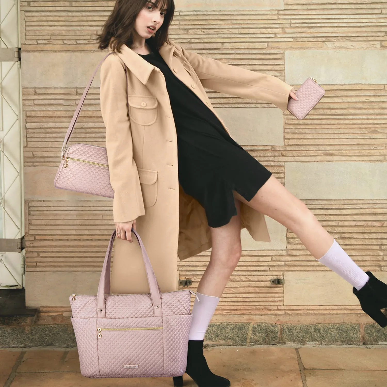 Women Fashion Handbags Wallet Tote Bag