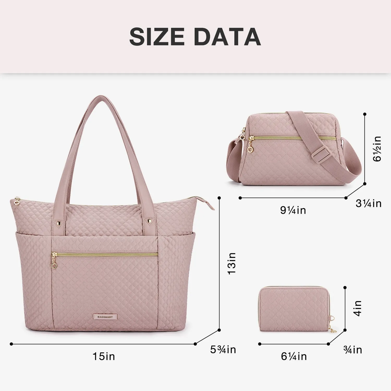 Women Fashion Handbags Wallet Tote Bag