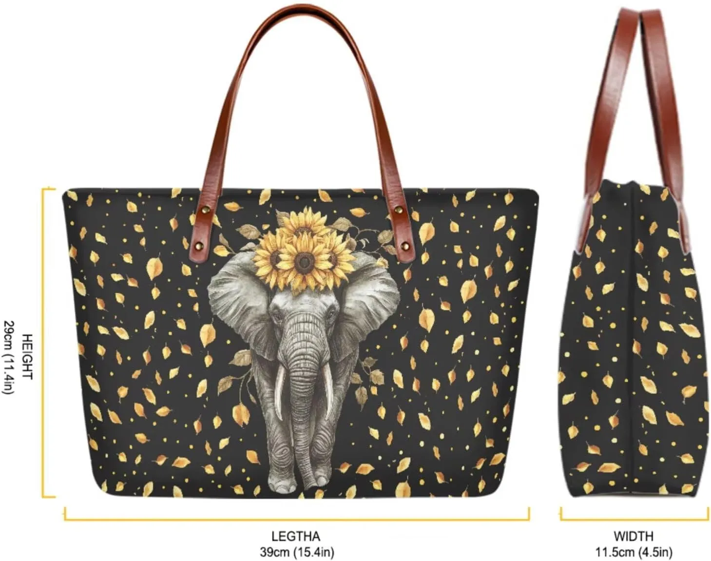 Women Handbag Wallet Combo,Portable Ladies Tote Bag Handbag,Top Handle Satchel Purse for Travel