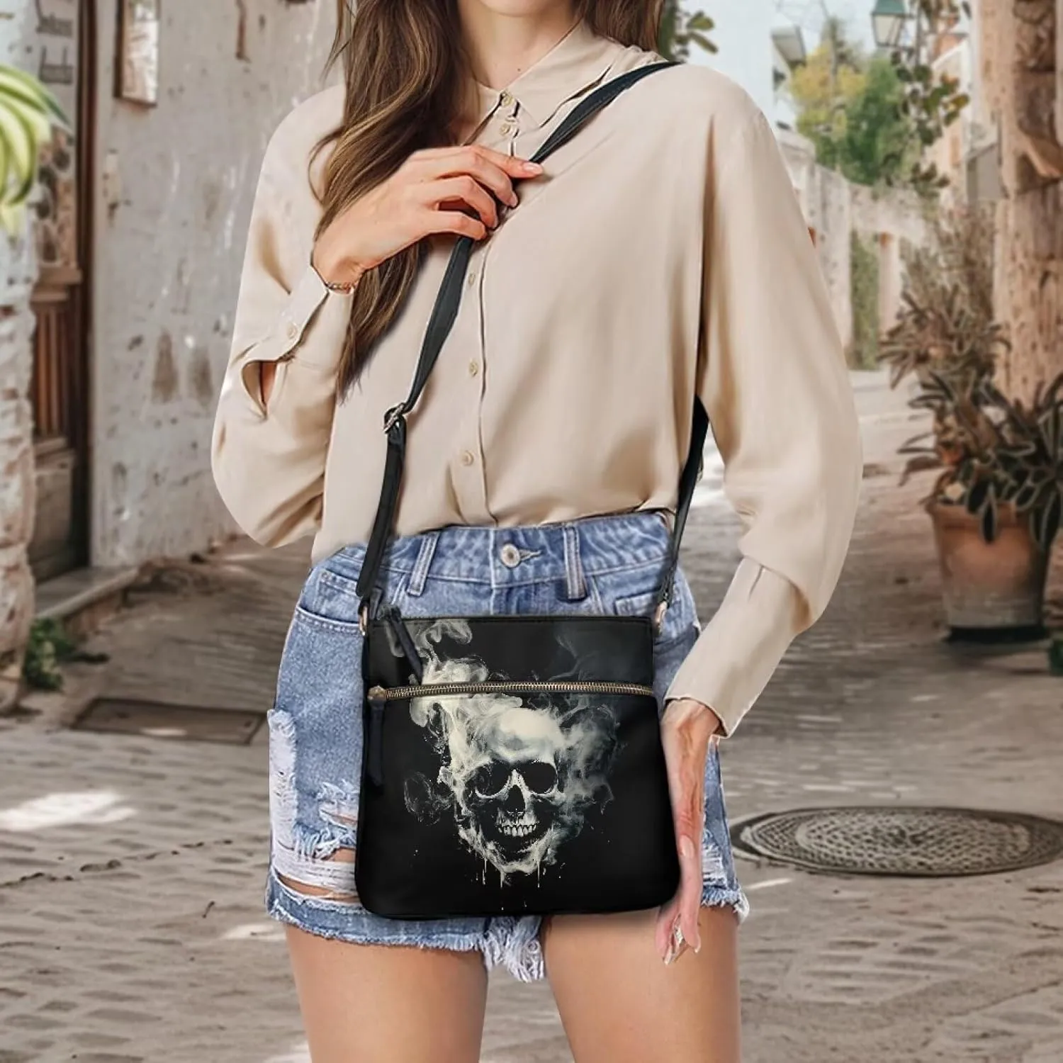 Women Hobo Bag Crossbody Leather Satchel Purse Shoulder Bag Handbag for Women Ladies with Shoulder Strap