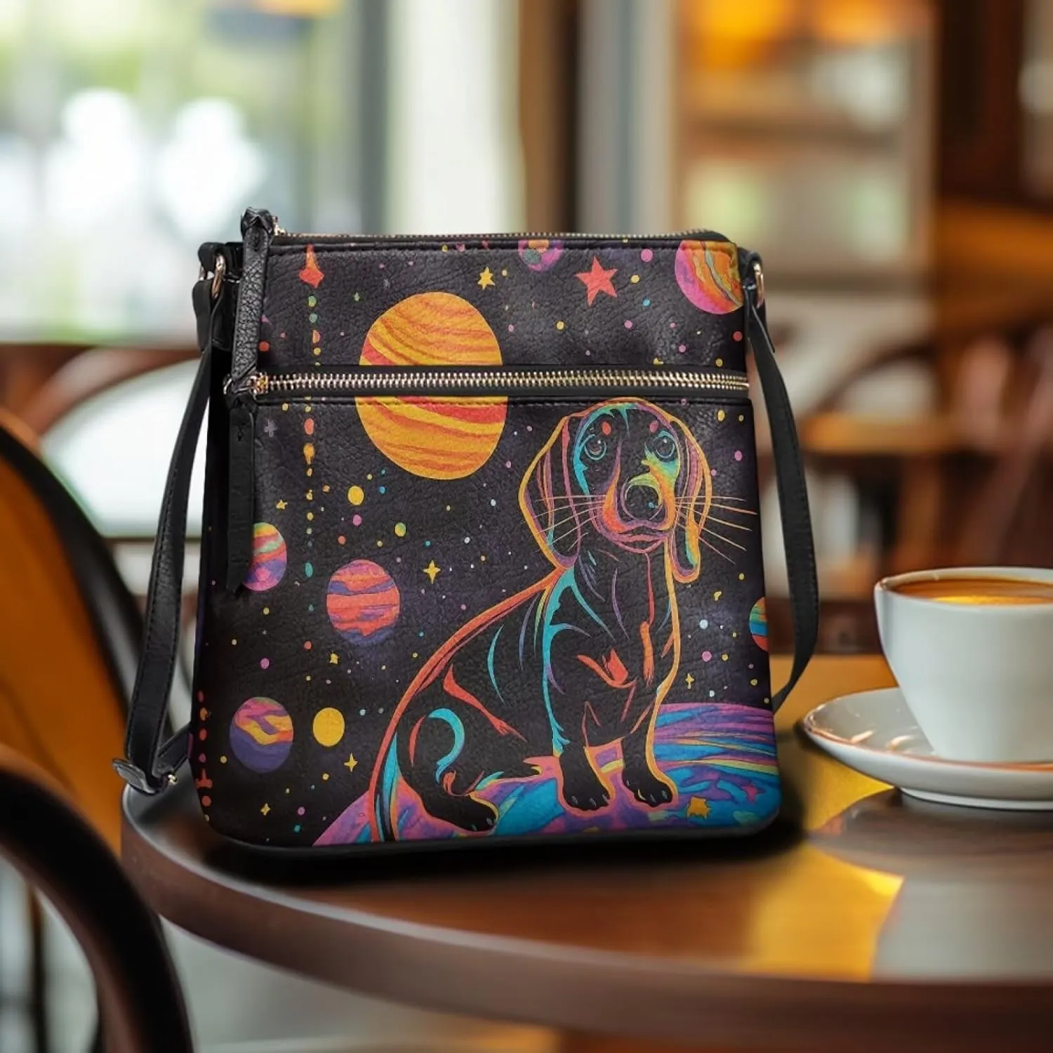 Women Lady Leather Handbag Shoulder Bag Tote Satchel Stylish Crossbody Purses Long Strap