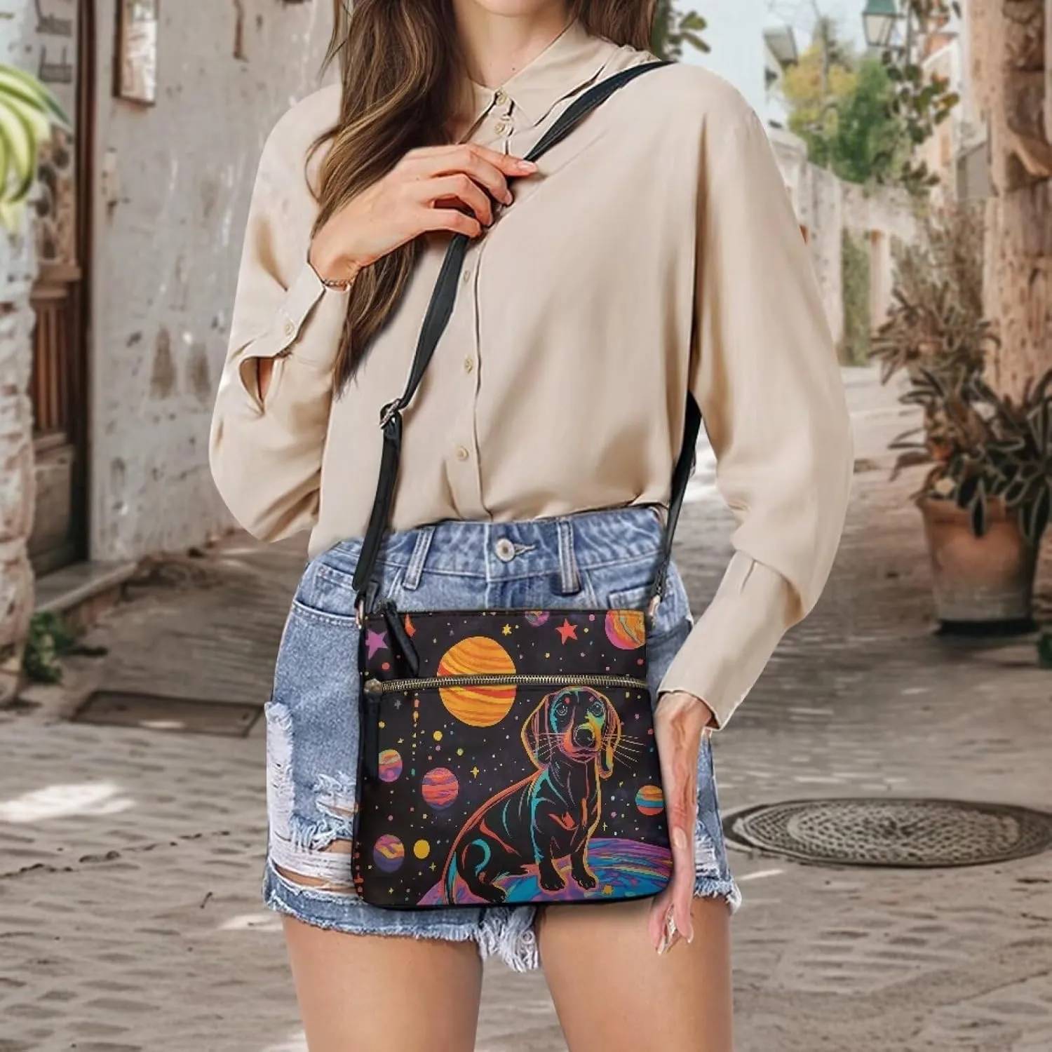 Women Lady Leather Handbag Shoulder Bag Tote Satchel Stylish Crossbody Purses Long Strap