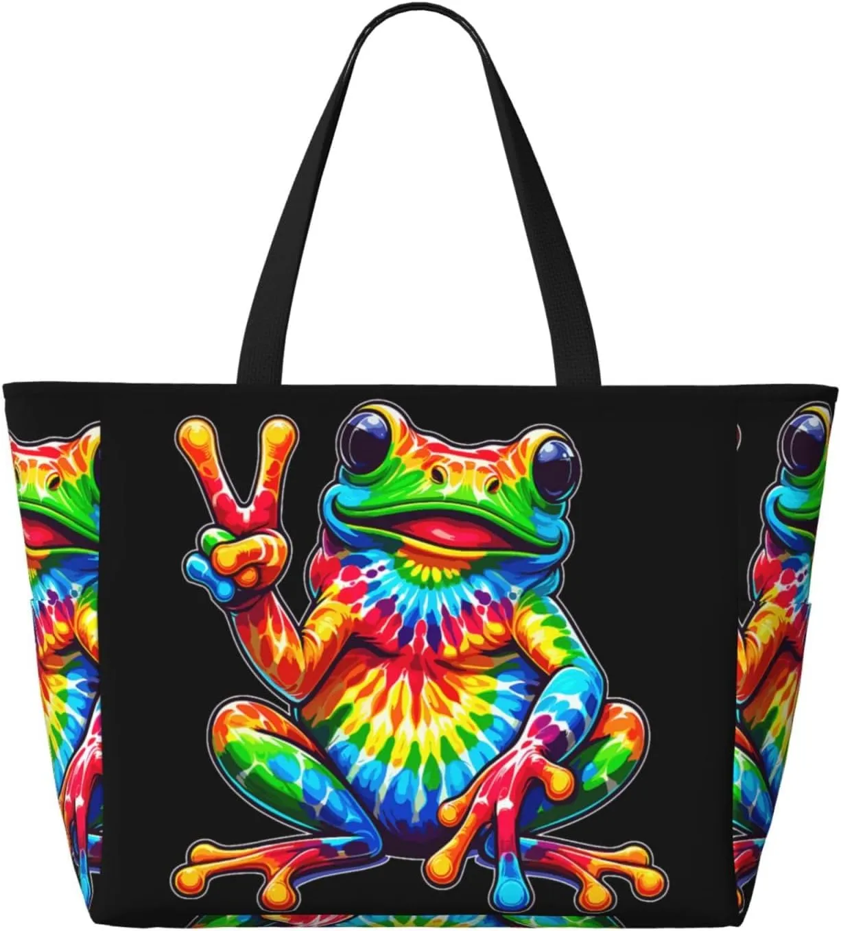 Women Large Beach Bag Travel Weekender Foldable Tote Bag for Pool Beach Vacation Gym