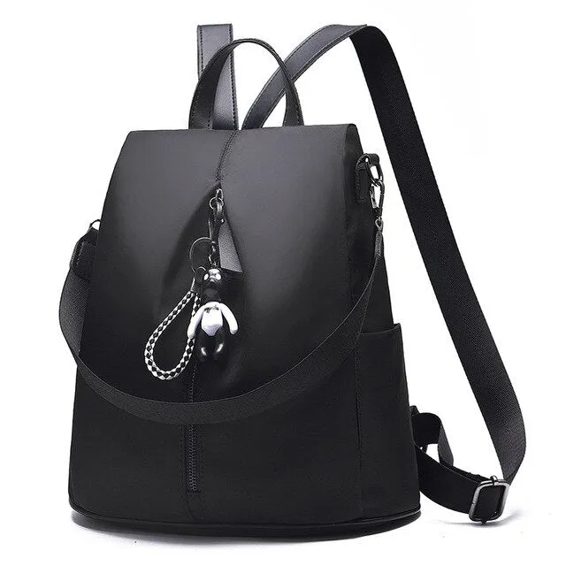 Women New Backpack Fashion Trend Oxford Cloth Backpack Bags School Teenage Girl Anti Theft