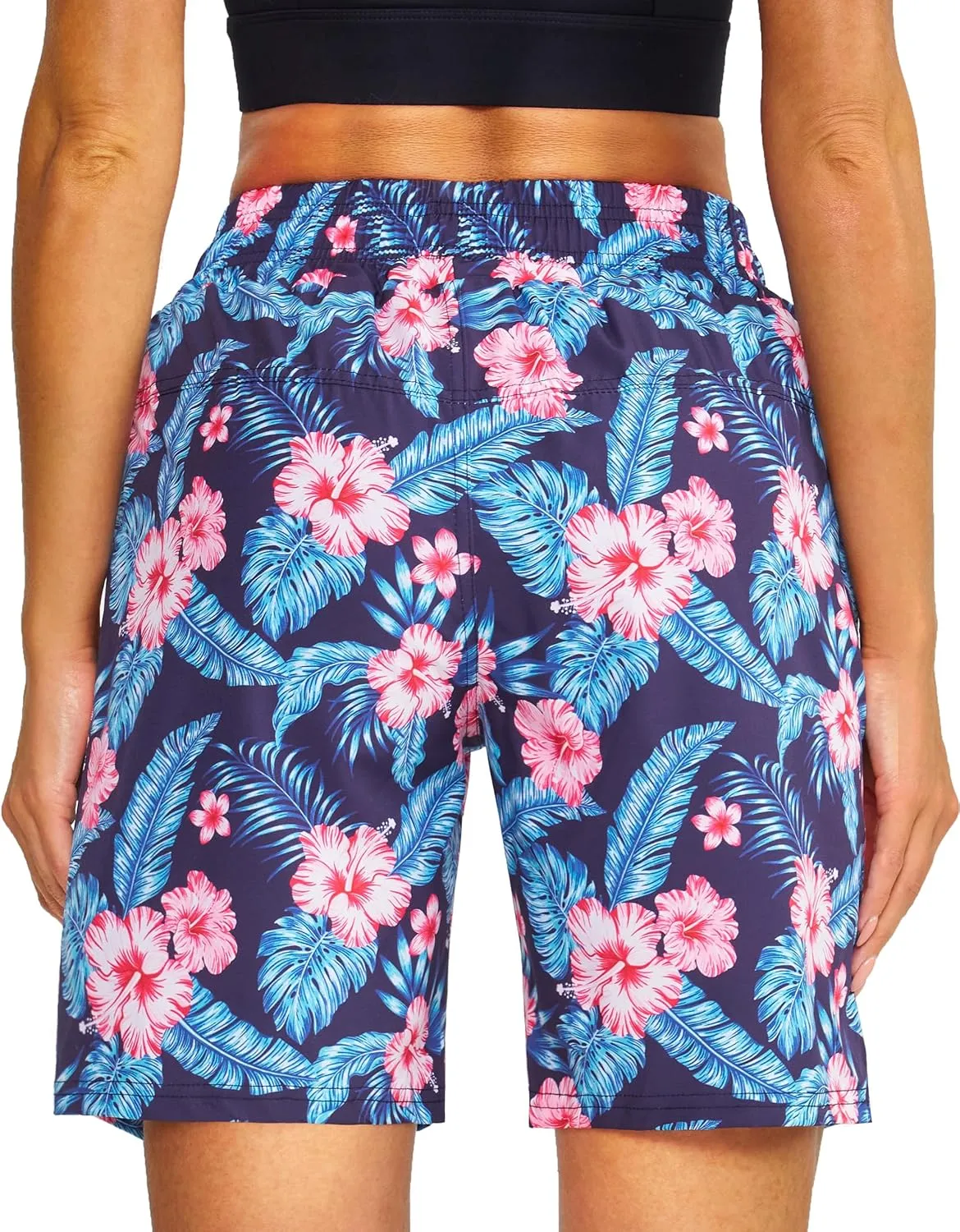 Women's 3''/5''/7'' Swim Board Shorts Quick Dry Beach Shorts with Liner Pockets Swimsuits Bottoms Trunks for Women