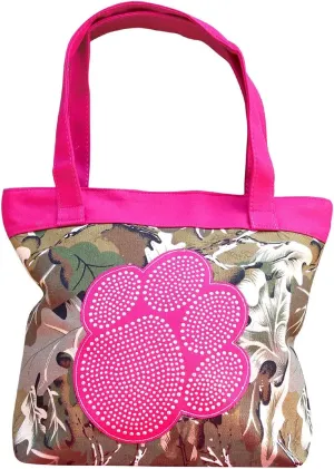 Womens Designer Print Large Travel Tote Handbag Shoulder Bag Purse